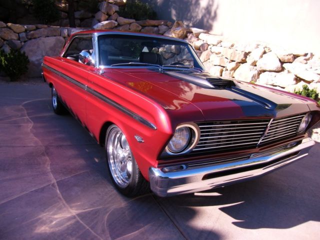 1965 LASER STRAIGHT CUSTOM RED METALLIC Ford Falcon Coupe