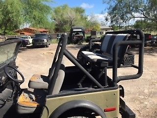1980 camo green Jeep CJ SUV