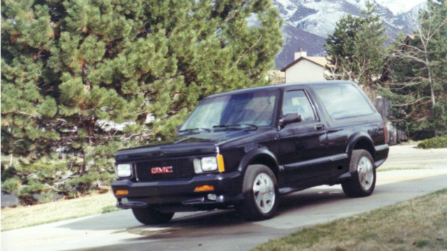 1992 Black GMC Typhoon GMC SUV