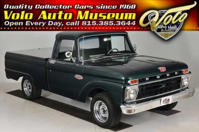 1966 Green Ford F-100 Pickup Truck