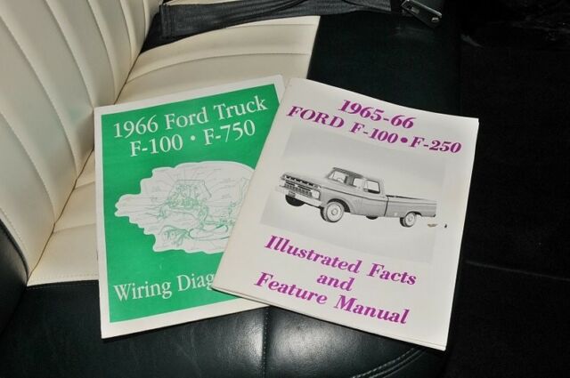 1966 Green Ford F-100 Pickup Truck