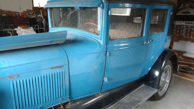 1929 Blue Ford Model A Sedan
