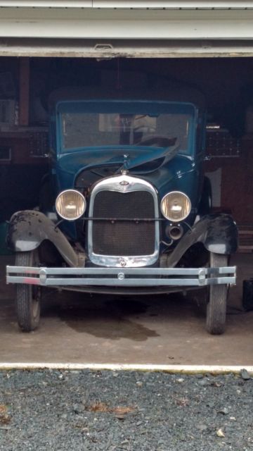 1929 Blue Ford Model A Sedan