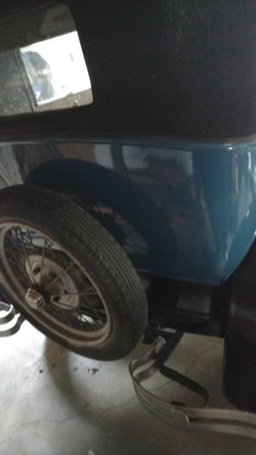 1929 Blue Ford Model A Sedan