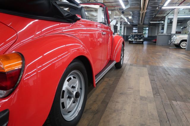 1977 Red Volkswagen Beetle - Classic Convertible