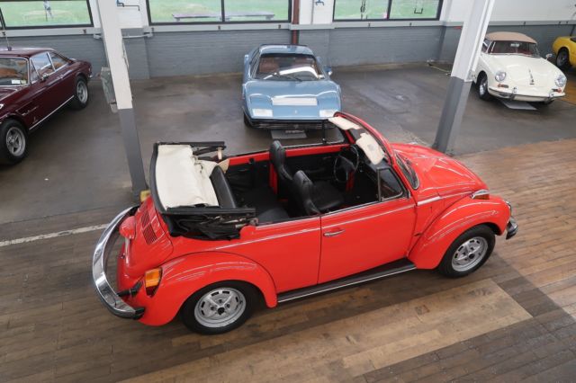 1977 Red Volkswagen Beetle - Classic Convertible
