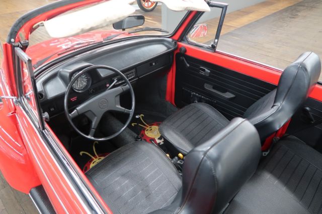 1977 Red Volkswagen Beetle - Classic Convertible