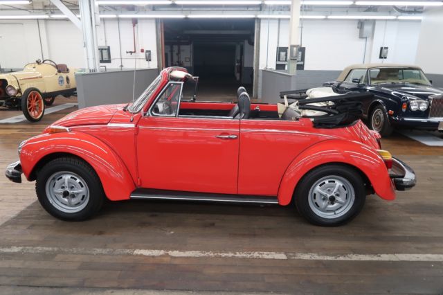 1977 Red Volkswagen Beetle - Classic Convertible