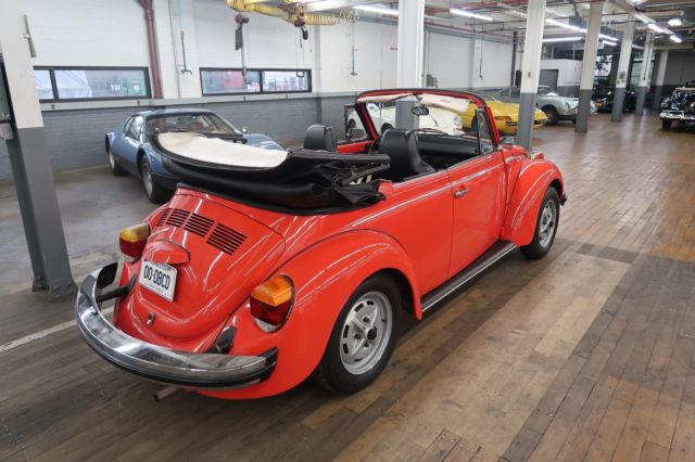 1977 Red Volkswagen Beetle - Classic Convertible