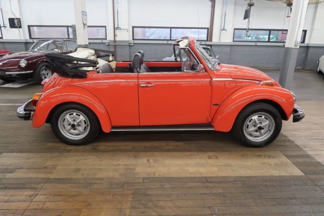 1977 Red Volkswagen Beetle - Classic Convertible