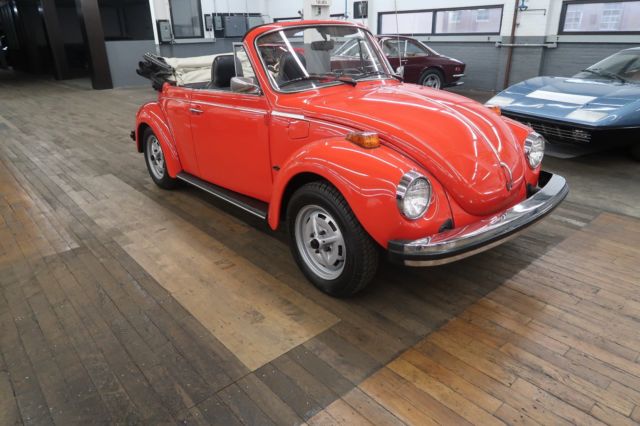 1977 Red Volkswagen Beetle - Classic Convertible
