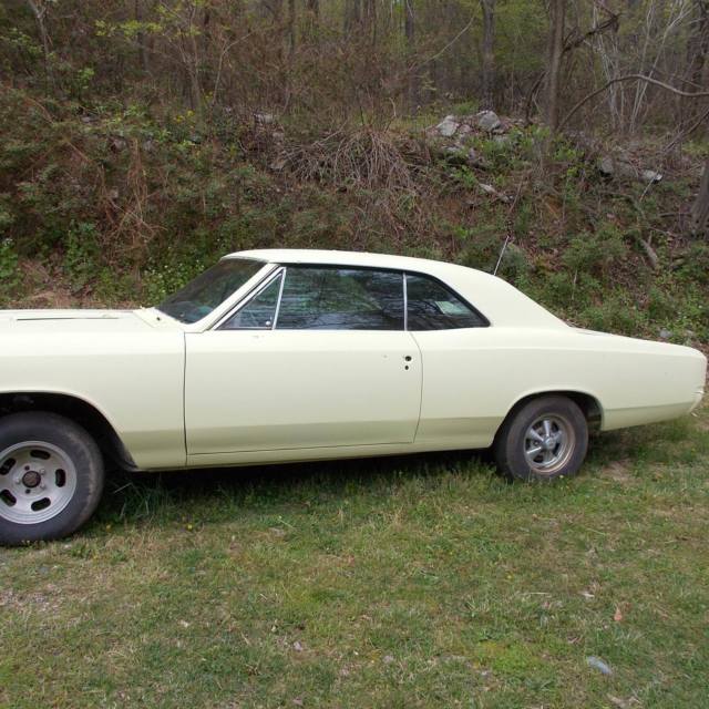 1966 primer Chevrolet Chevelle 2 door sedan