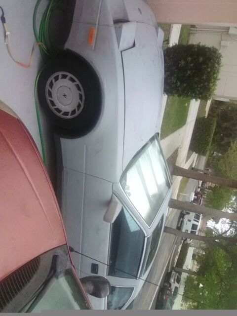 1988 Gray Nissan 300ZX Convertible