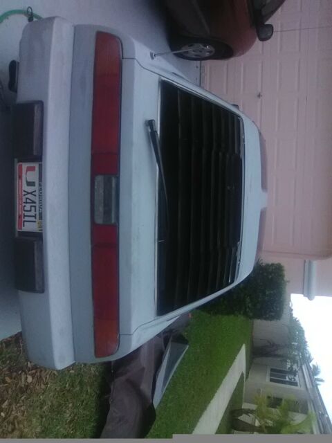 1988 Gray Nissan 300ZX Convertible