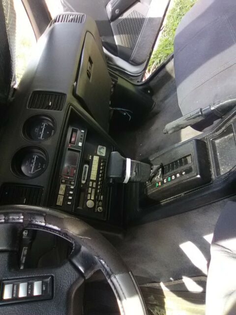 1988 Gray Nissan 300ZX Convertible