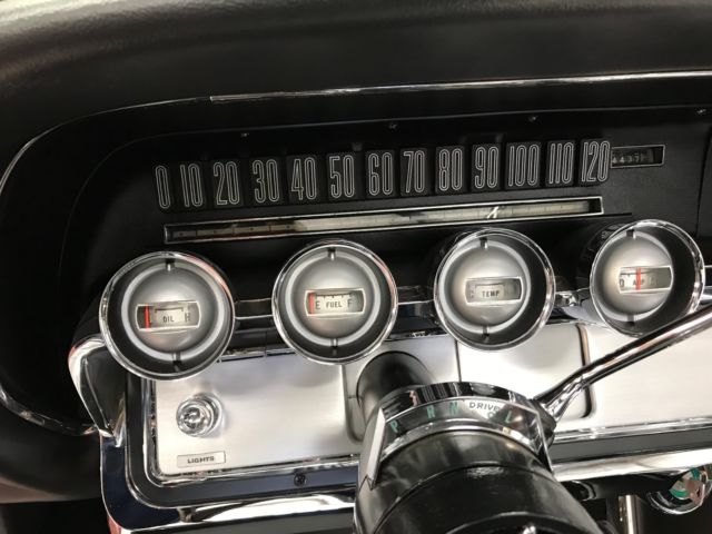 1964 Red Ford Thunderbird Convertible