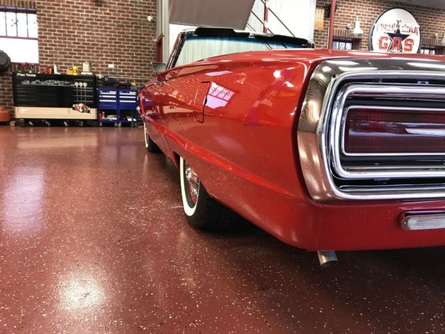 1964 Red Ford Thunderbird Convertible