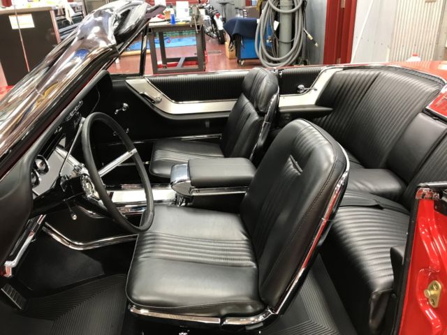 1964 Red Ford Thunderbird Convertible