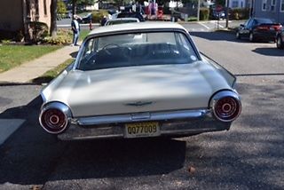 1963 White Ford Thunderbird Coupe
