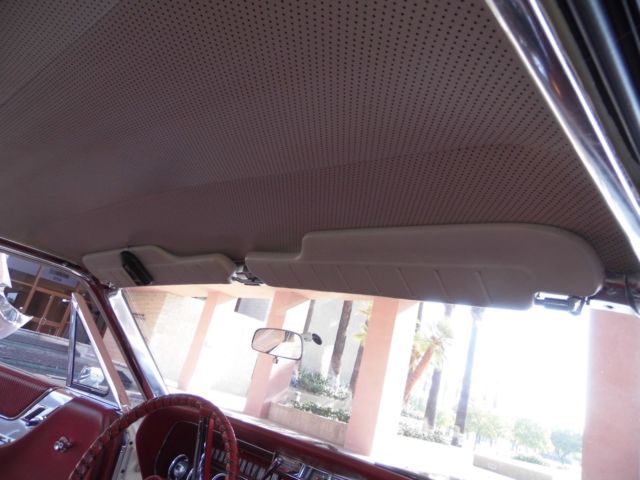 1965 White Ford Thunderbird Coupe