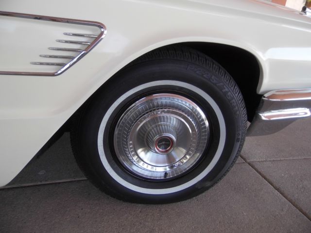 1965 White Ford Thunderbird Coupe
