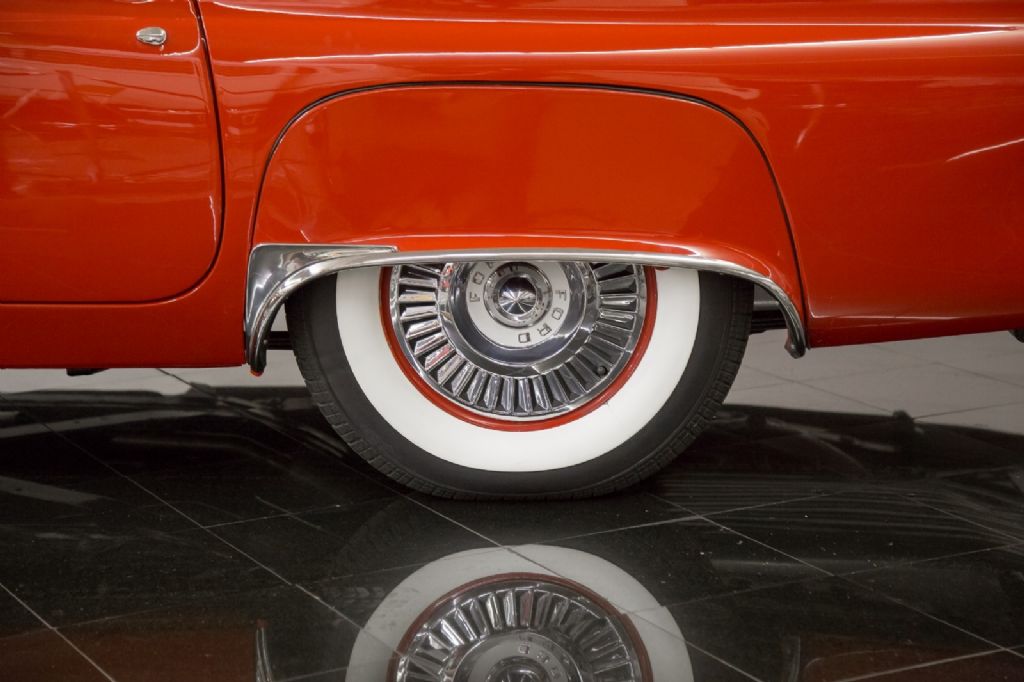 1957 Red Ford Thunderbird --