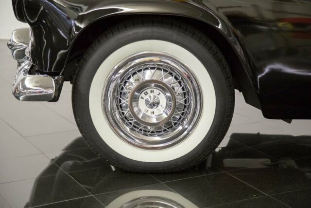 1956 Black Ford Thunderbird Convertible