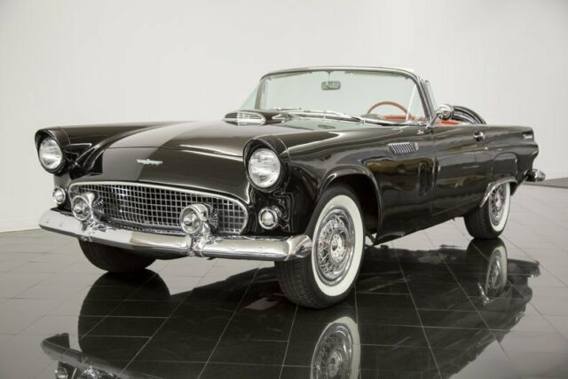 1956 Black Ford Thunderbird Convertible