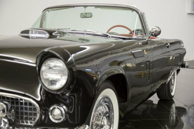 1956 Black Ford Thunderbird Convertible