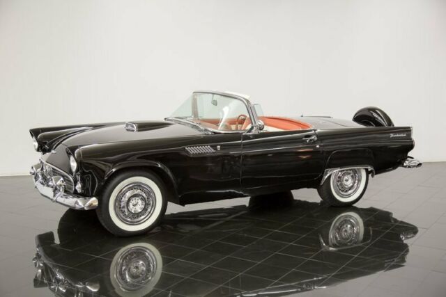 1956 Black Ford Thunderbird Convertible