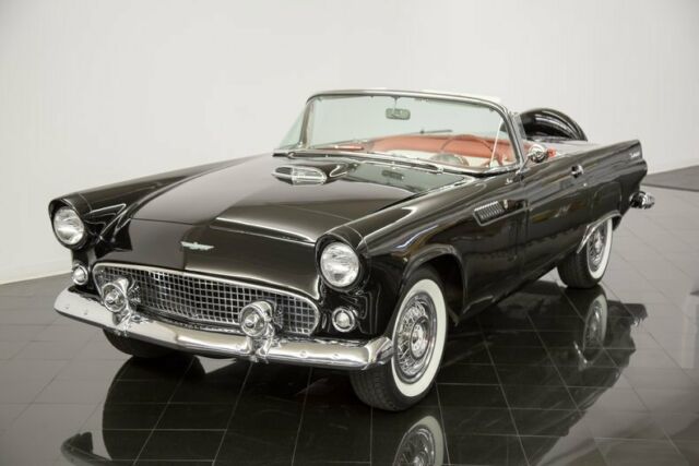 1956 Black Ford Thunderbird Convertible