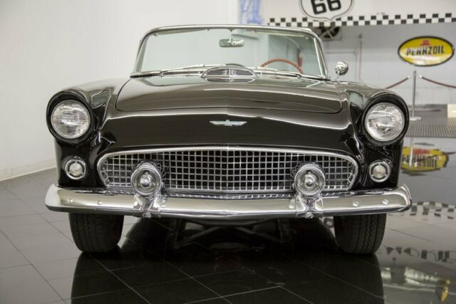 1956 Black Ford Thunderbird Convertible