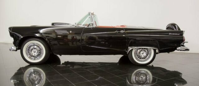 1956 Black Ford Thunderbird Convertible