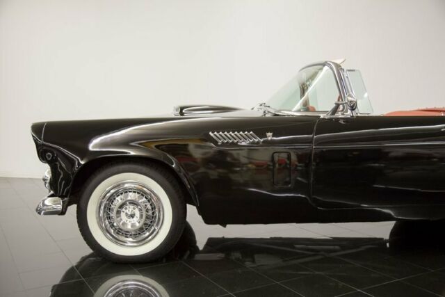 1956 Black Ford Thunderbird Convertible