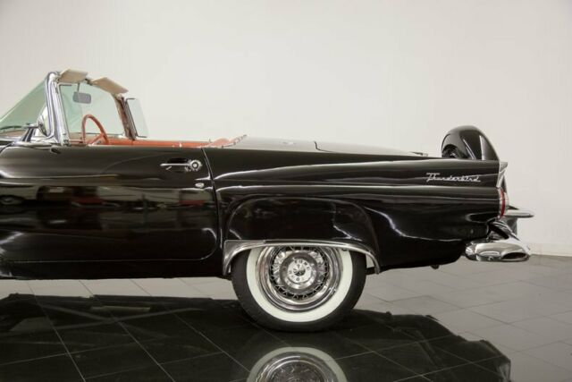 1956 Black Ford Thunderbird Convertible