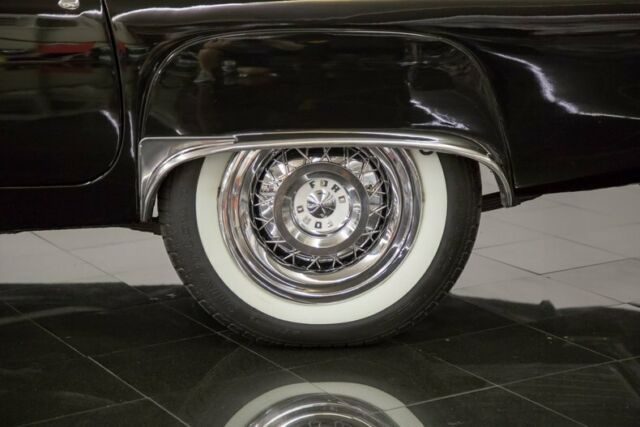 1956 Black Ford Thunderbird Convertible