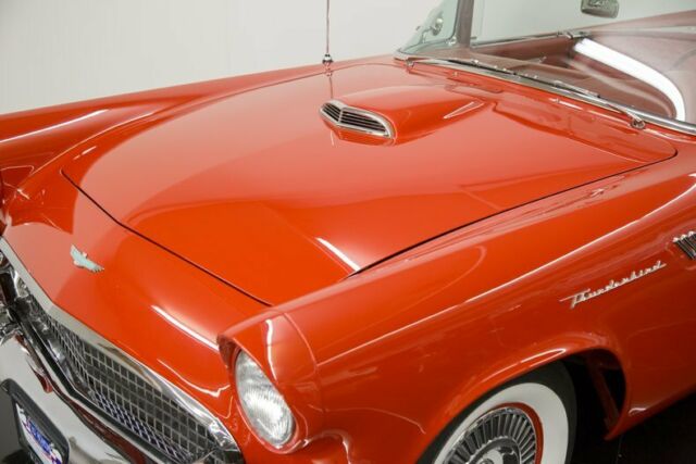 1957 Red Ford Thunderbird Convertible