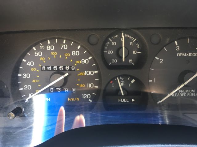 1991 Black Ford Thunderbird Coupe