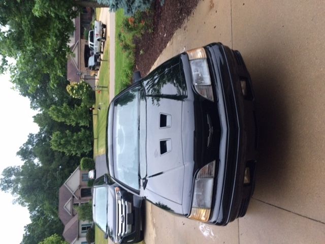 1988 Black Ford Thunderbird Coupe