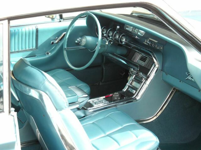 1966 Teal Ford Thunderbird Coupe