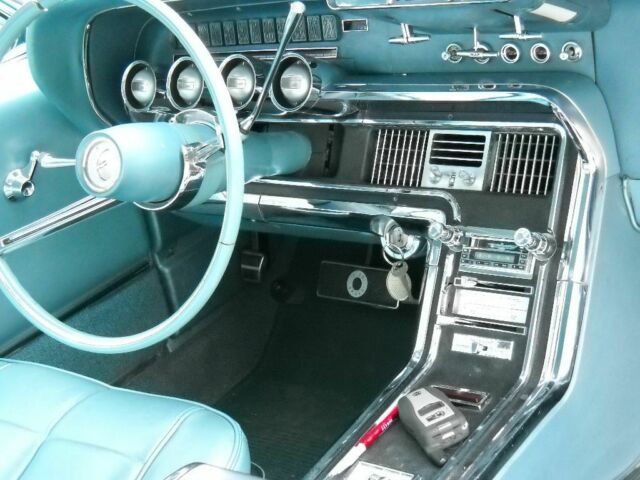 1966 Teal Ford Thunderbird Coupe