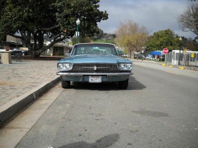 1966 Teal Ford Thunderbird Coupe
