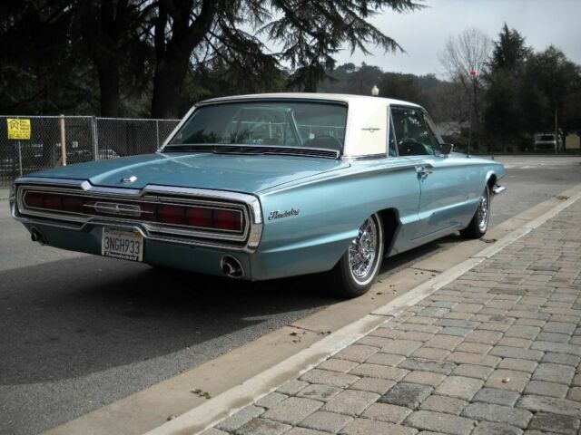 1966 Teal Ford Thunderbird Coupe