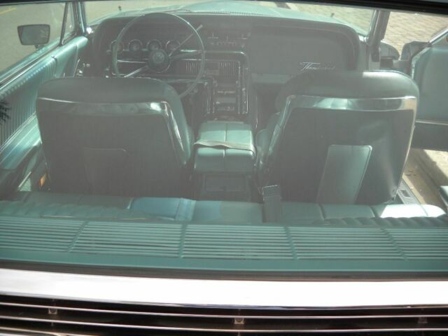 1966 Teal Ford Thunderbird Coupe