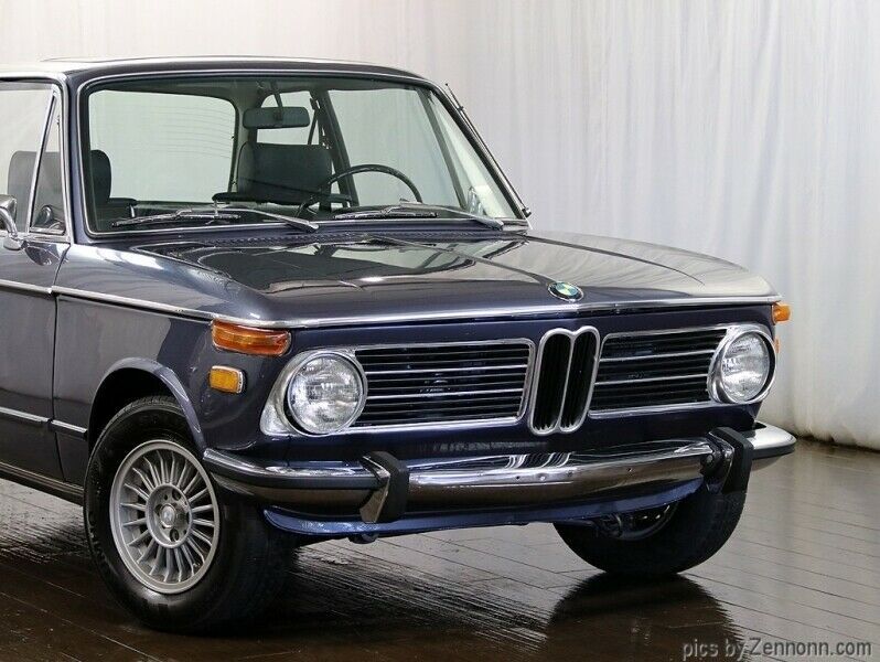 1973 Blue BMW 2002 Coupe