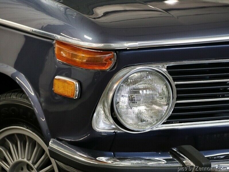 1973 Blue BMW 2002 Coupe