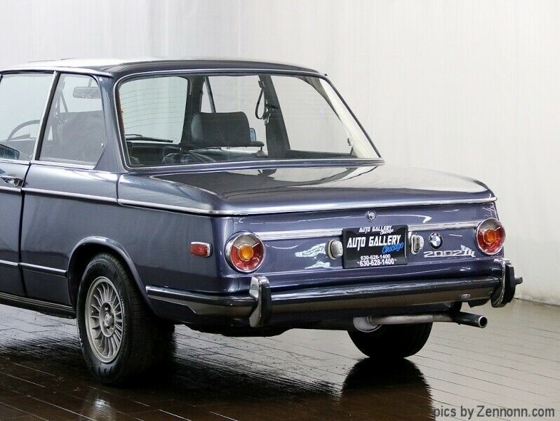 1973 Blue BMW 2002 Coupe