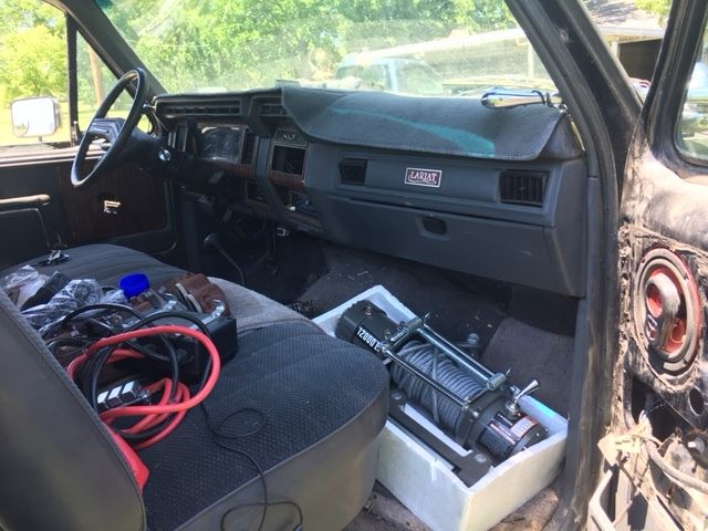 1984 Black Ford F-250 Standard Cab Pickup