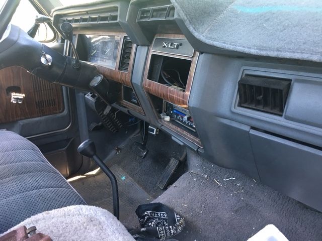 1984 Black Ford F-250 Standard Cab Pickup