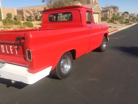 1961 red/white trim Chevrolet C-10 Standard Cab Pickup